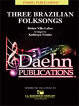 Book cover for Three Brazilian Folksongs
