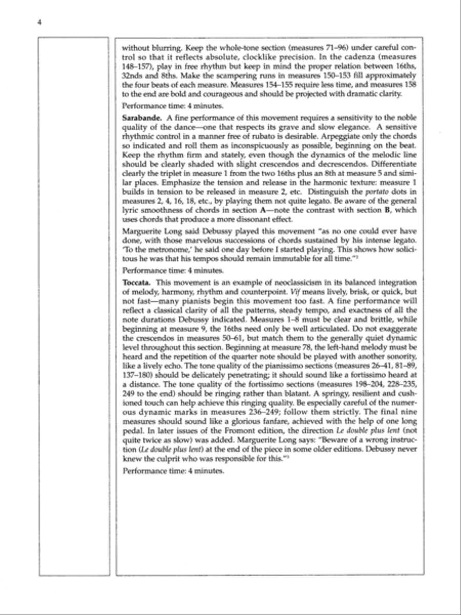 Pour le piano Small Ensemble scores gallery preview page 4