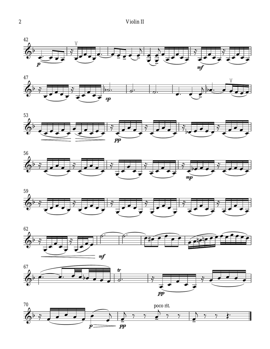 Laudate Dominum String Quartet scores gallery preview page 4