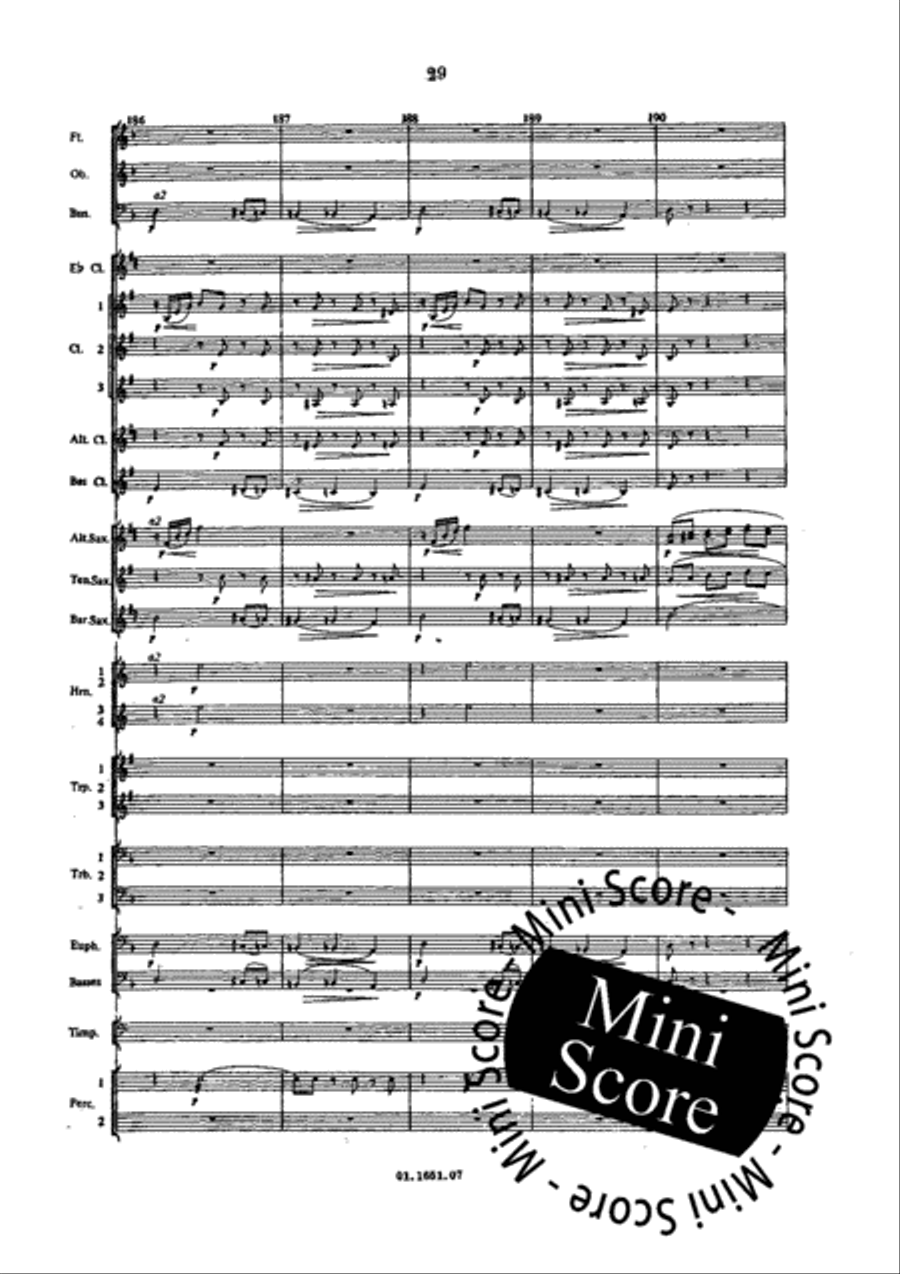 Cordoba Concert Band scores gallery preview page 33