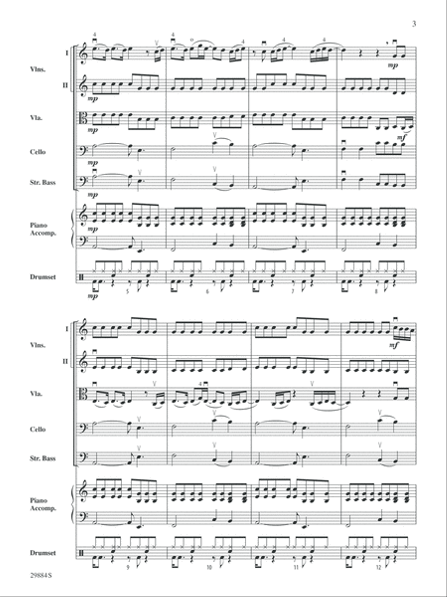Crush: Score String Orchestra scores gallery preview page 3