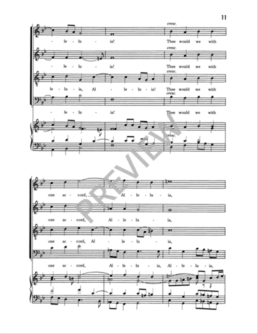 As the Sun Doth Daily Rise 4-Part scores gallery preview page 12