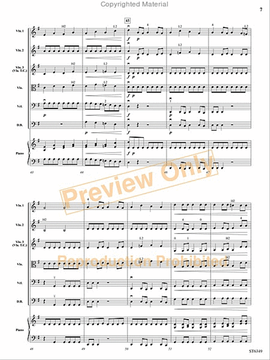 Velocity String Orchestra scores gallery preview page 16