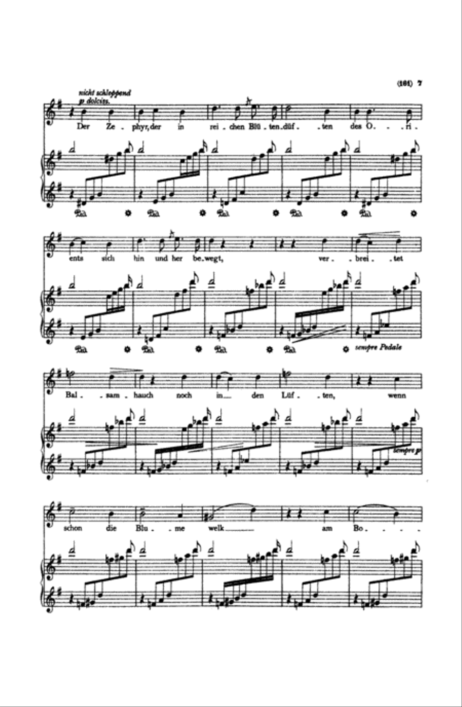 Liszt: Songs, Volume II, Nos. 14-25 (Italian or German) Voice scores gallery preview page 6