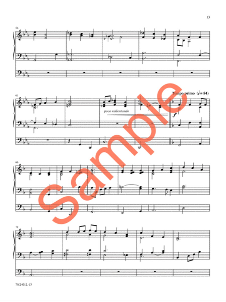A Circle of Seasons Organ Solo scores gallery preview page 12