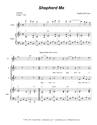 Shepherd Me (2-part choir - (SA)