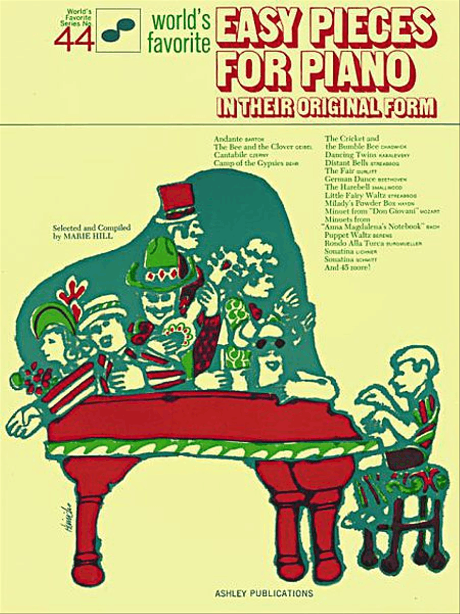 Easy Pieces for Piano Piano scores gallery preview page 1