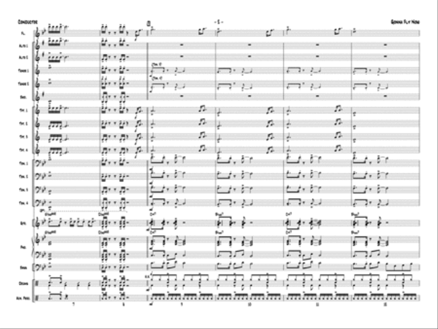 Gonna Fly Now Gonna Fly Now Jazz Ensemble scores gallery preview page 17