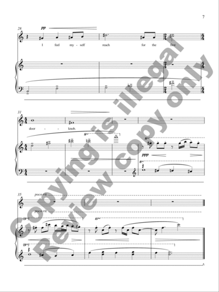 Piano Lessons Tenor Voice scores gallery preview page 6