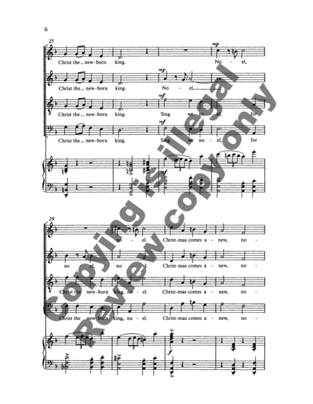 Christmas Comes Anew (Noel Nouvelet) (Choral Score)