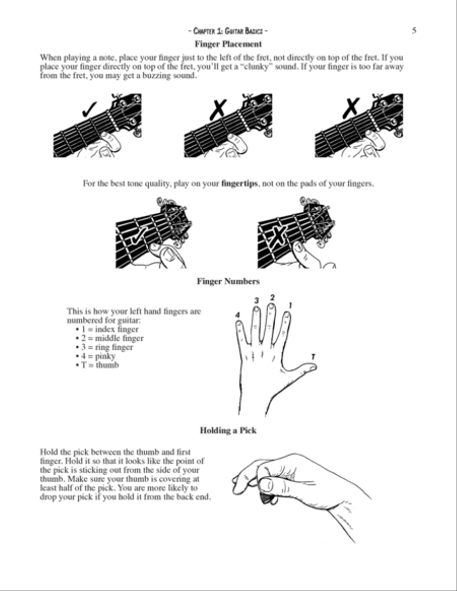 Melody Guitar Book 1: Getting Started Guitar scores gallery preview page 5