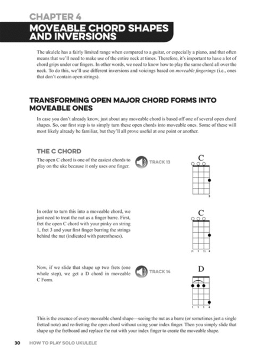 How to Play Solo Ukulele How to Play Solo Ukulele Guitar Tablature scores gallery preview page 4