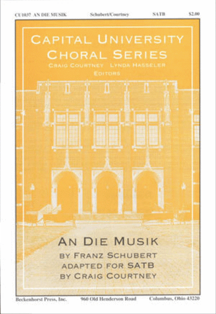 An Die Musik - SATB 4-Part scores gallery preview page 1
