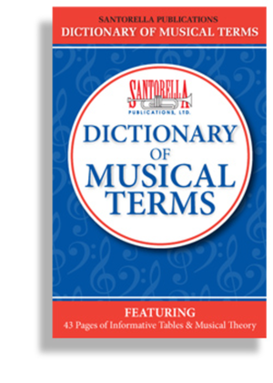 Book cover for Dictionary of Musical Terms