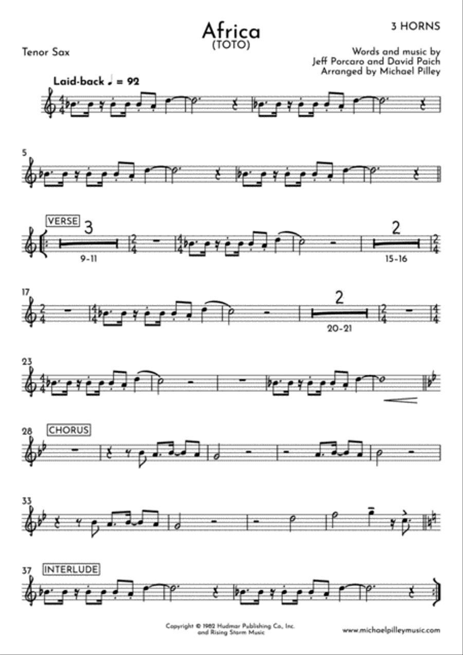 Africa Small Ensemble scores gallery preview page 4