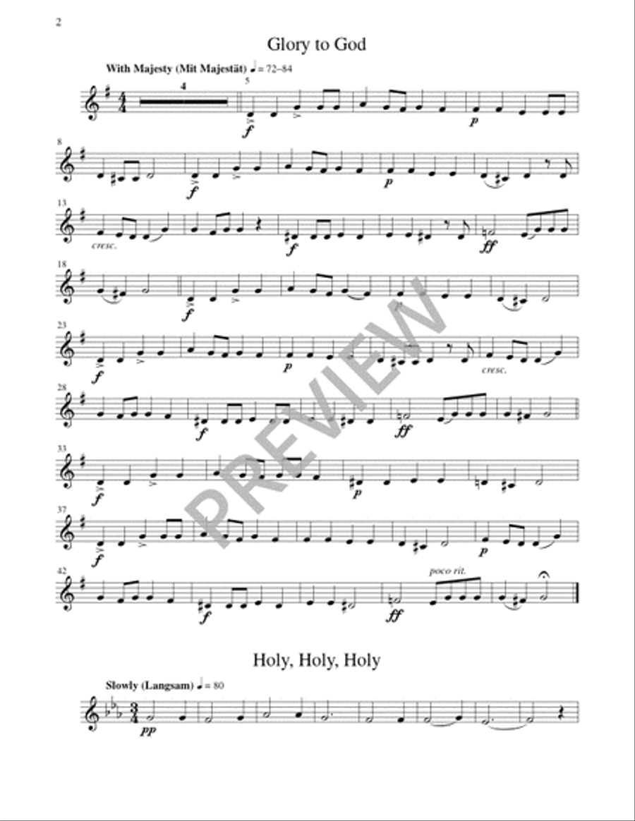 German Mass - Brass, Winds, and Timpani edition Bassoon scores gallery preview page 7