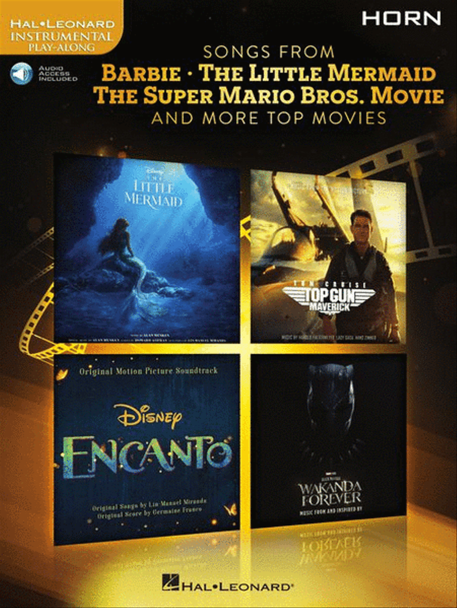 Songs from Barbie, The Little Mermaid, The Super Mario Bros. Movie, and More Top Movies Horn scores gallery preview page 2