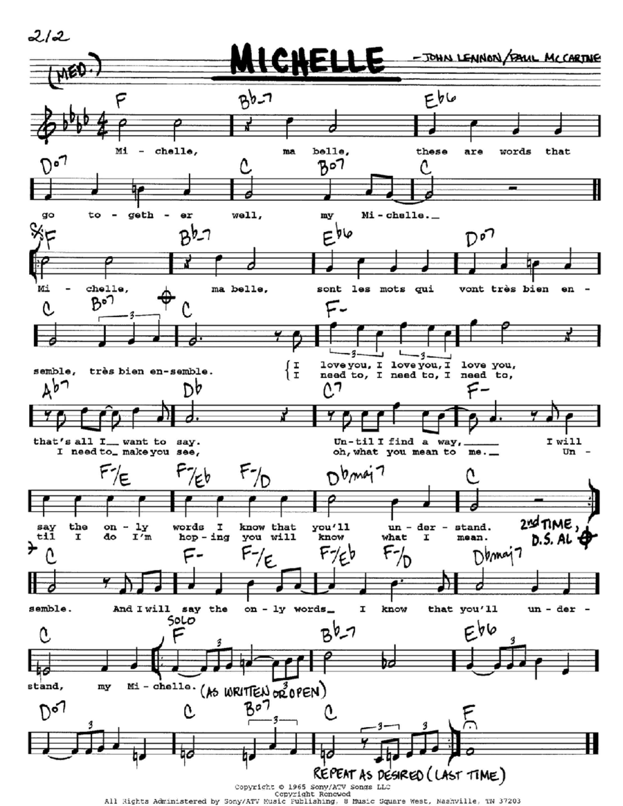 Michelle Voice scores gallery preview page 1