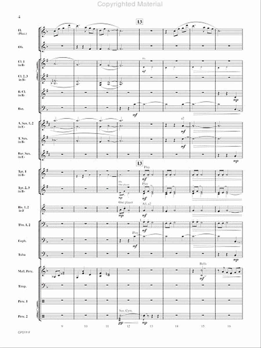 The Old Red Mill Concert Band scores gallery preview page 5