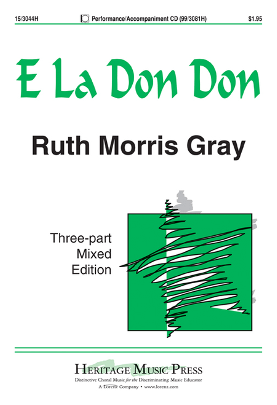 E La Don Don E La Don Don 3-Part scores gallery preview page 1