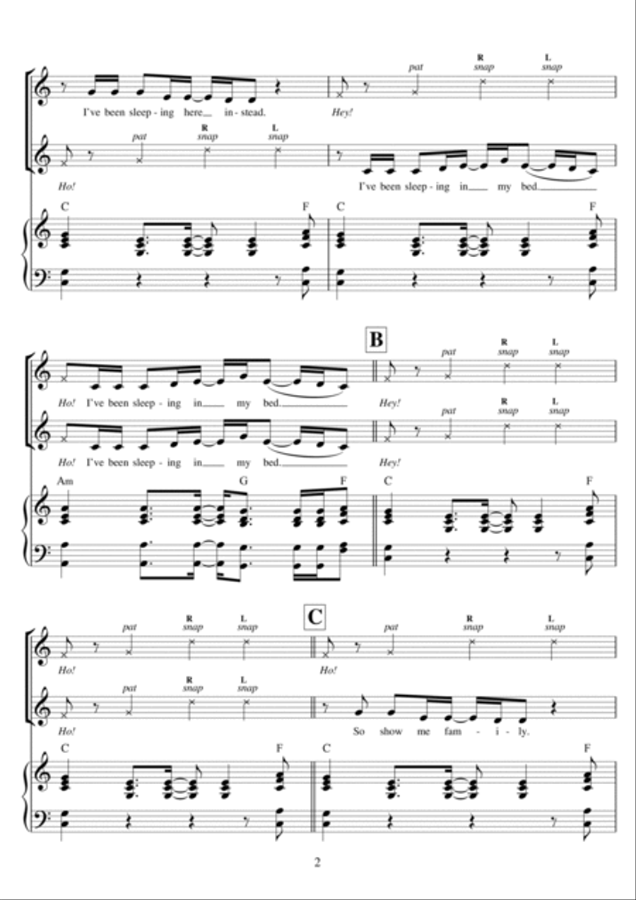 Ho Hey (arr. Rick Hein) Ho Hey (arr. Rick Hein) Choir scores gallery preview page 2