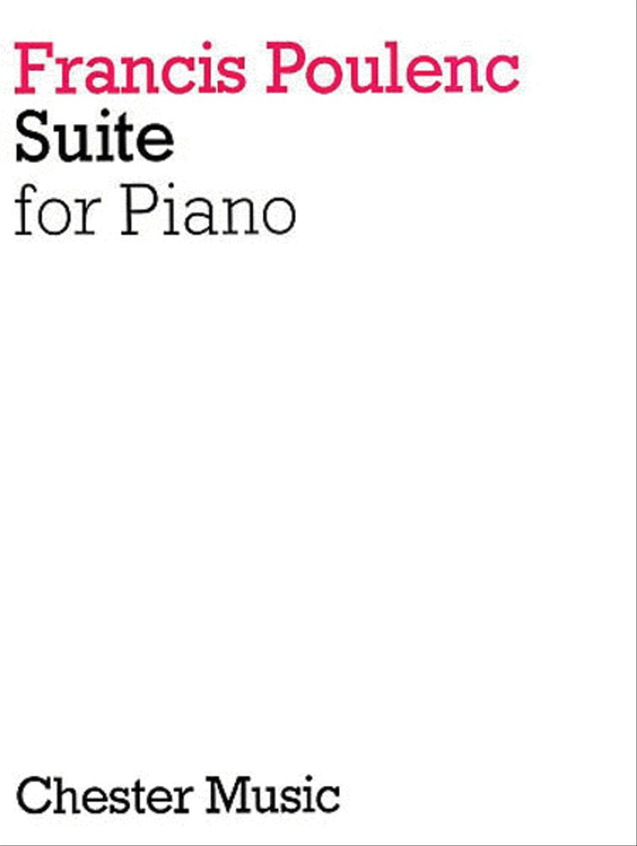 Suite for Piano Piano Solo scores gallery preview page 1
