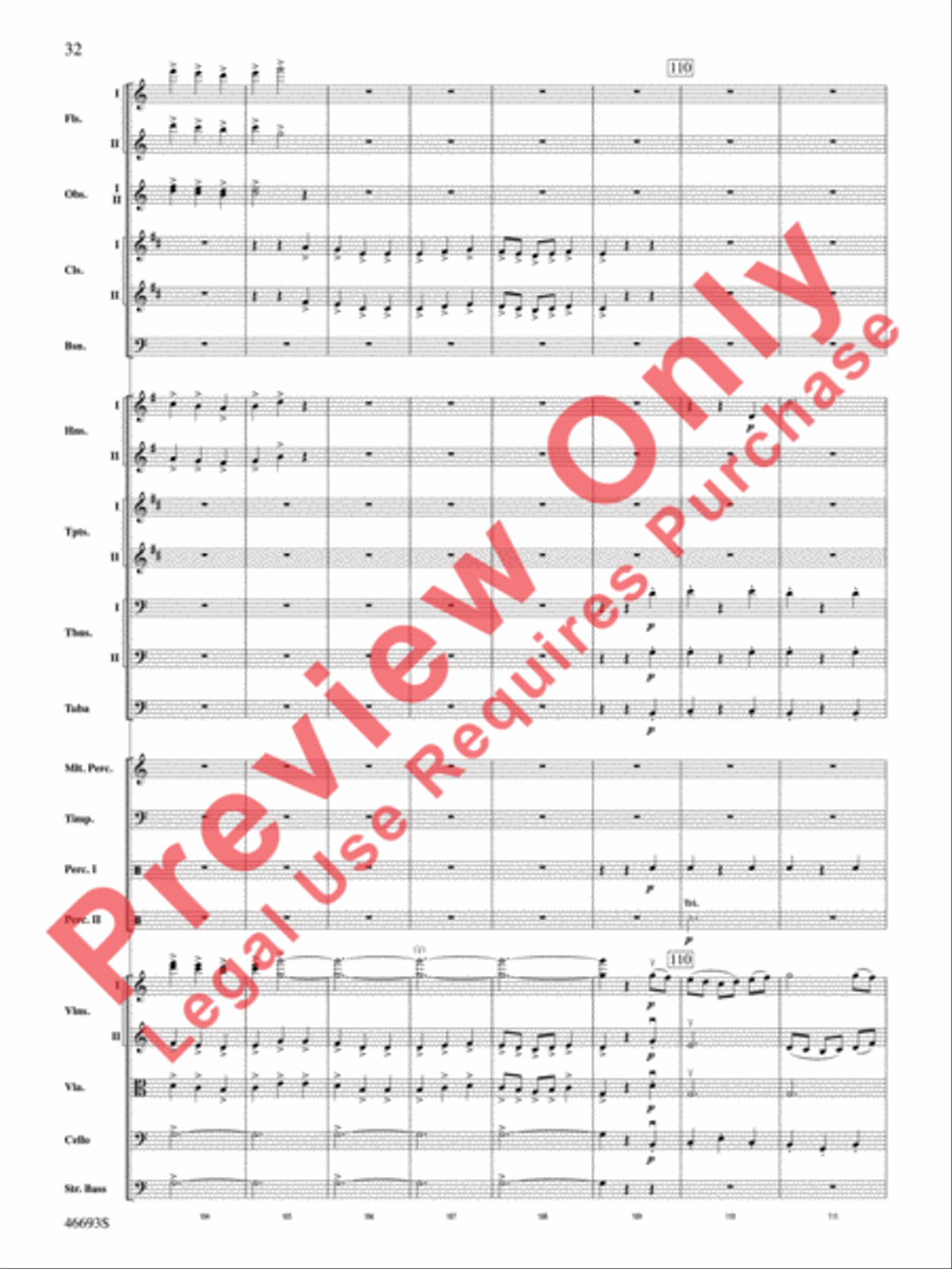 Suite of Carols Full Orchestra scores gallery preview page 33