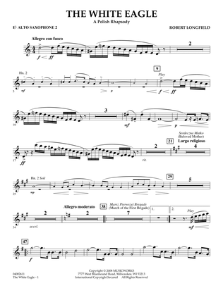 The White Eagle (A Polish Rhapsody) - Eb Alto Saxophone 2