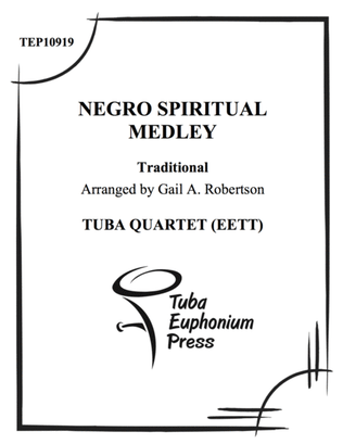 Book cover for Negro Spiritual Medley