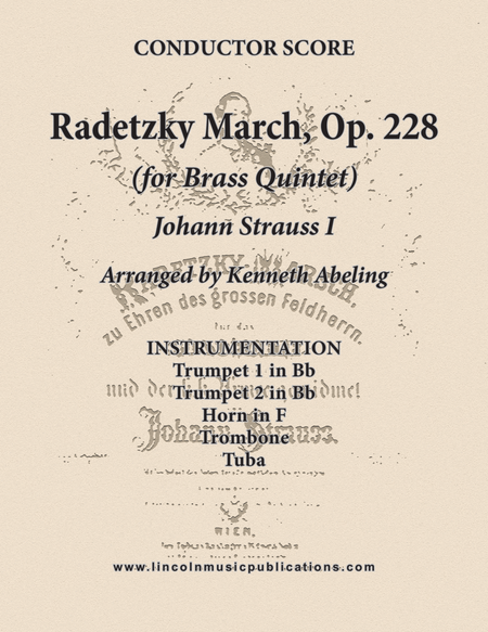 Radetzky March (for Brass Quintet) image number null