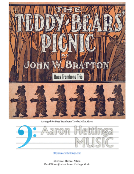 The Teddy Bears’ Picnic - Novelty for Bass Trombone Trio image number null