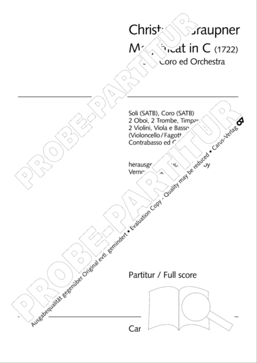 Magnificat 4-Part scores gallery preview page 2