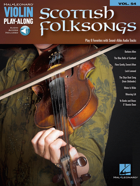 Scottish Folksongs (Violin Play-Along Volume 54)