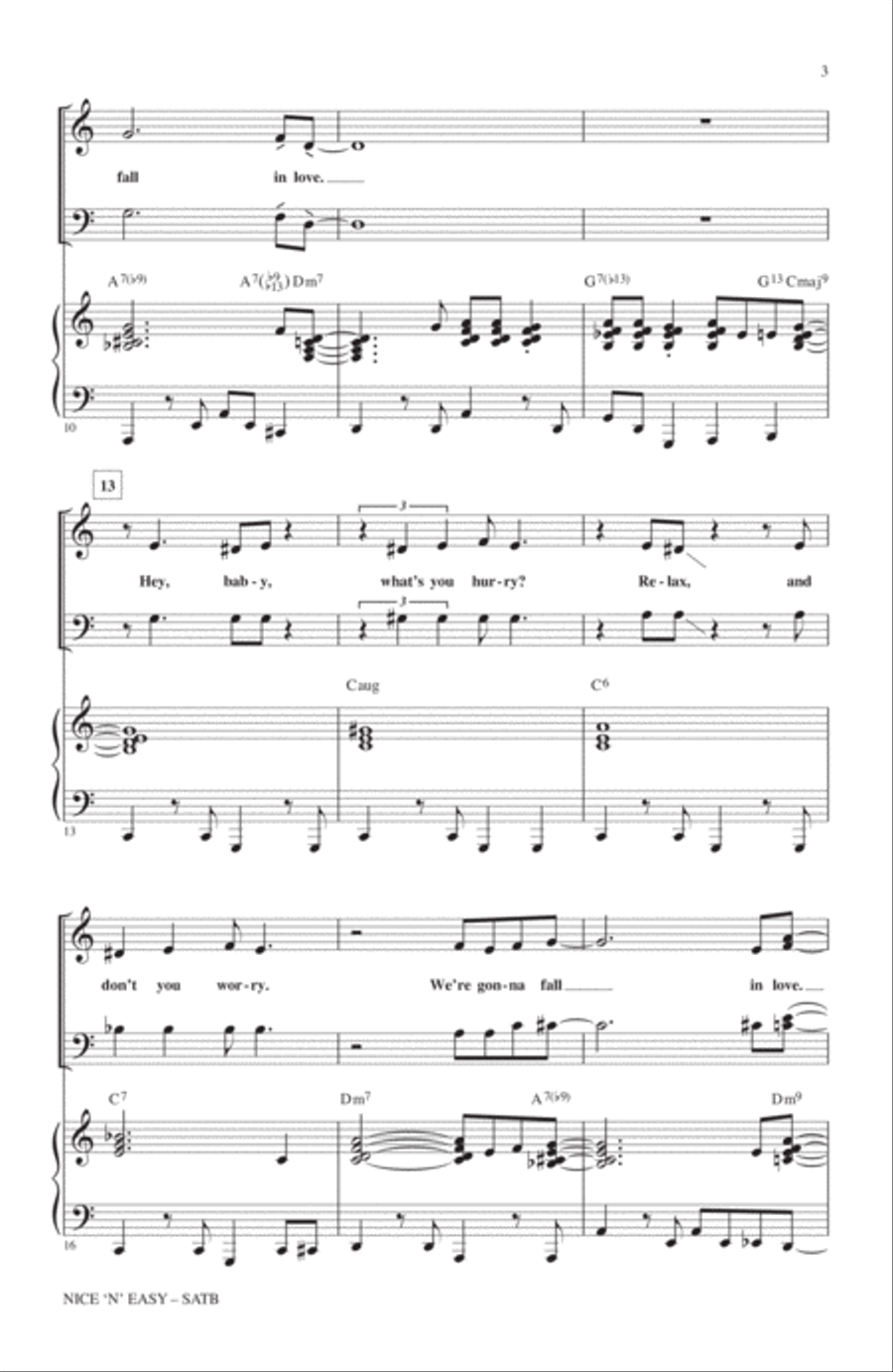 Nice 'n' Easy Nice 'n' Easy 4-Part scores gallery preview page 2
