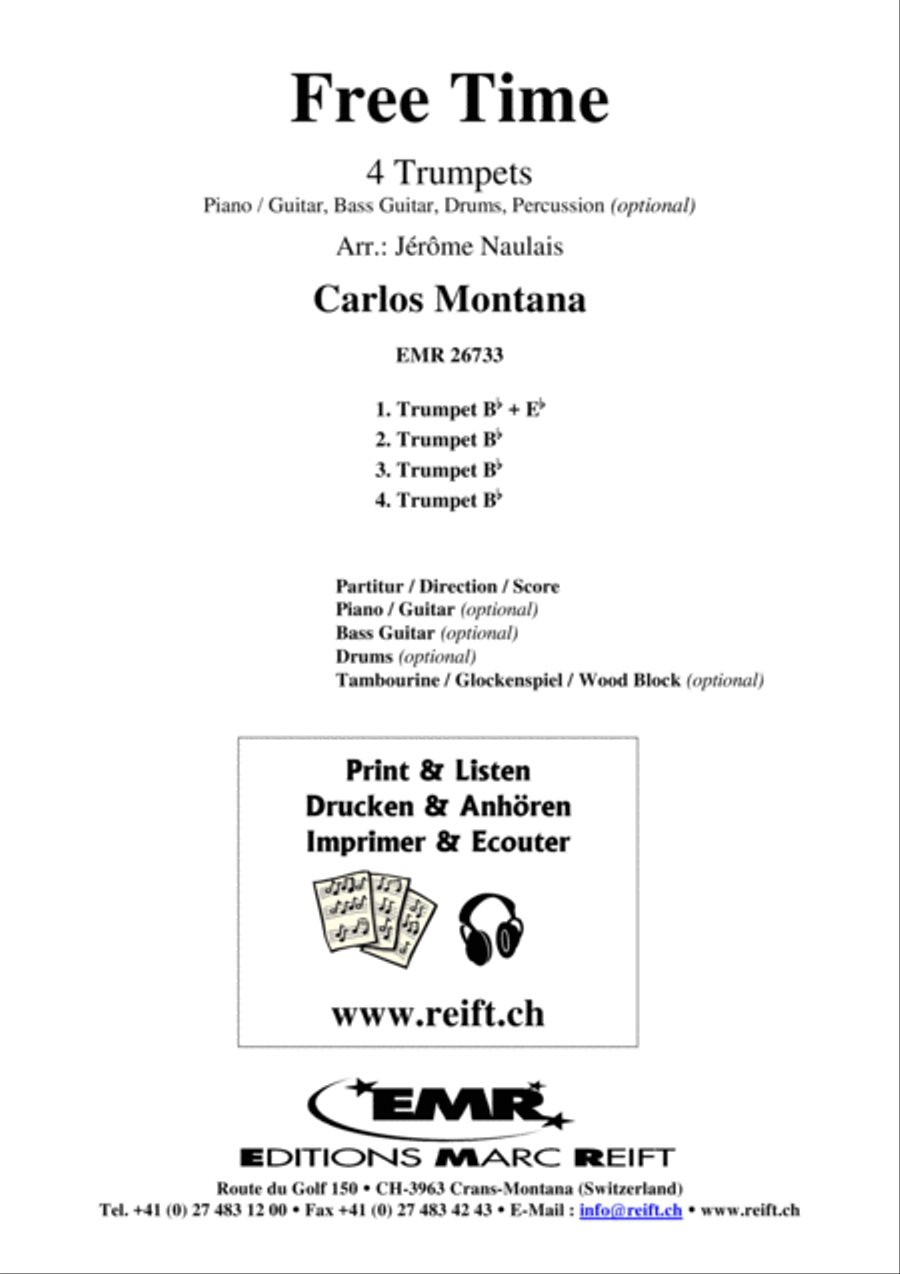Free Time Trumpet scores gallery preview page 2