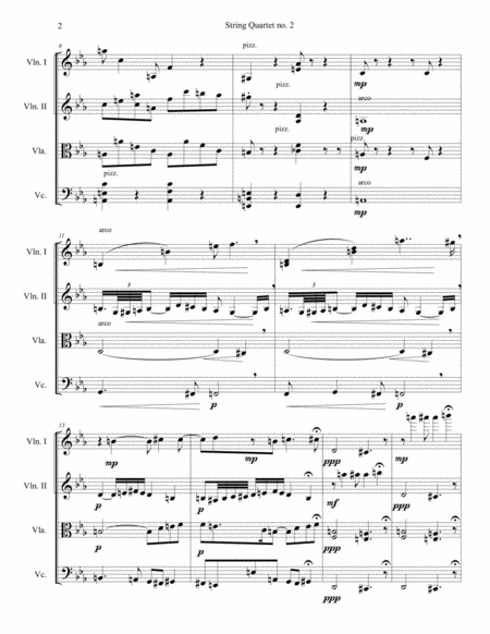 String Quartet no. 2 - LeGrand image number null