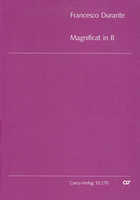 Magnificat in B