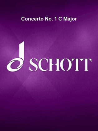 Book cover for Concerto No. 1 C Major
