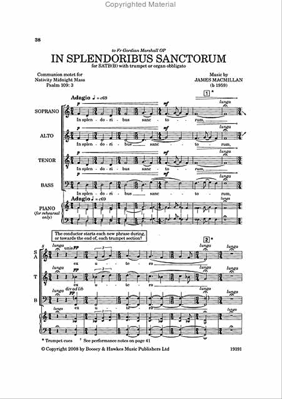 The Strathclyde Motets I The Strathclyde Motets I 4-Part scores gallery preview page 4