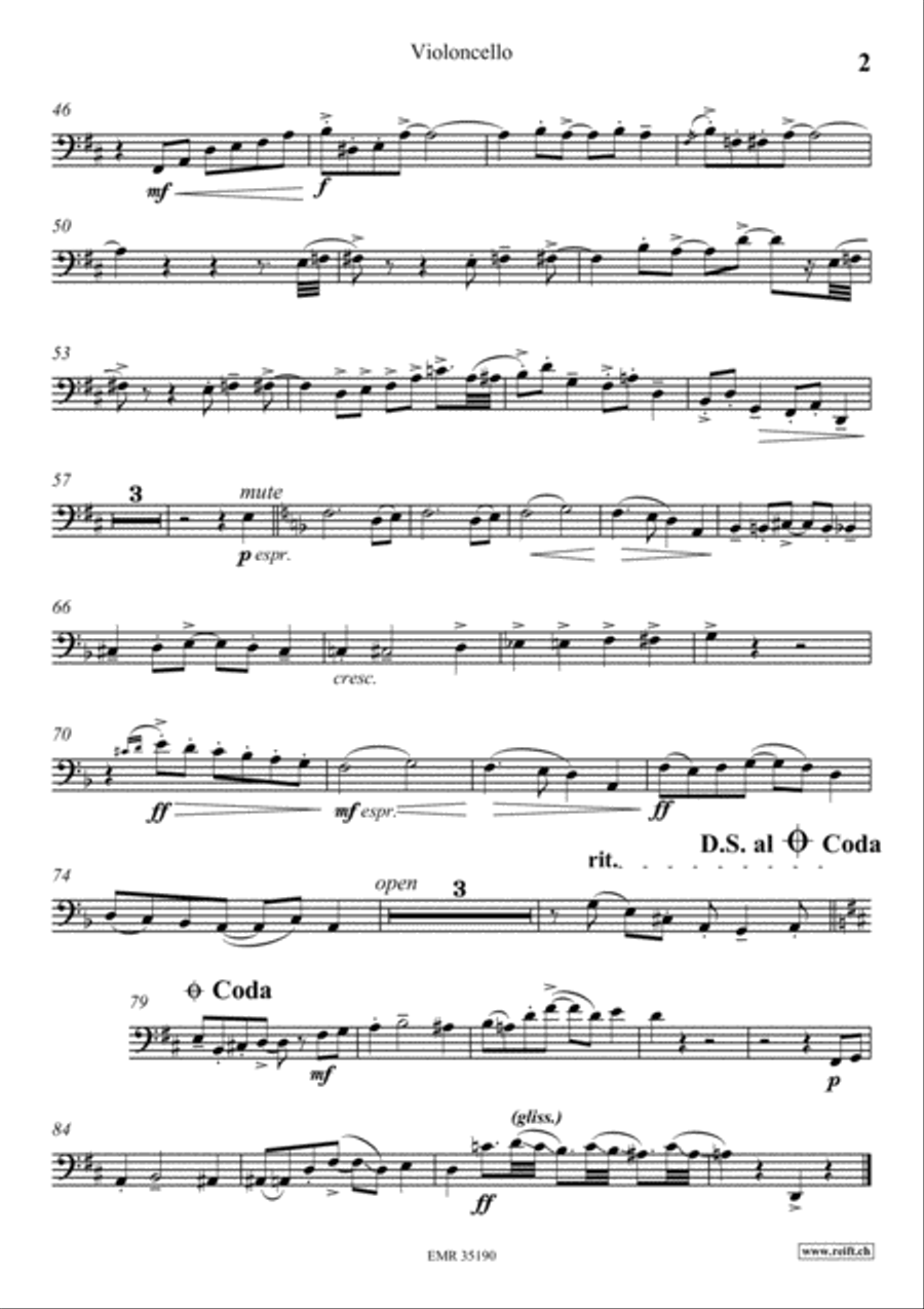Magnetic Rag Piano Accompaniment scores gallery preview page 3