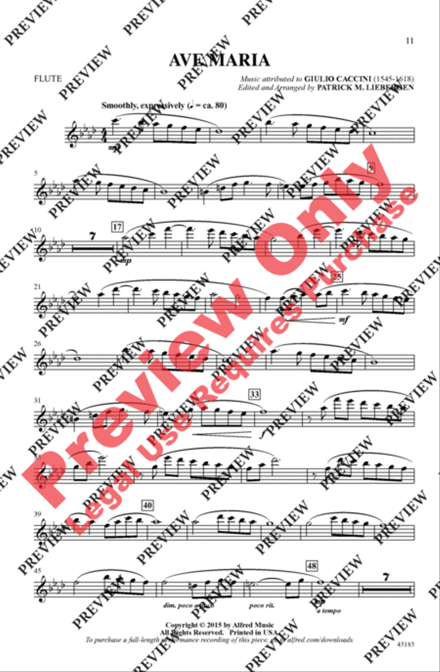 Ave Maria Women's Choir scores gallery preview page 11