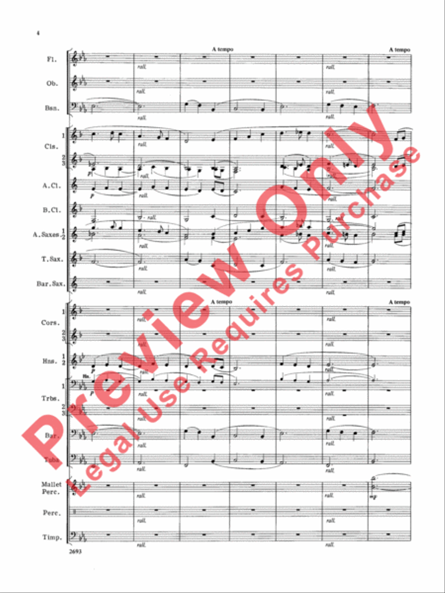 An Irish Interlude Concert Band scores gallery preview page 5