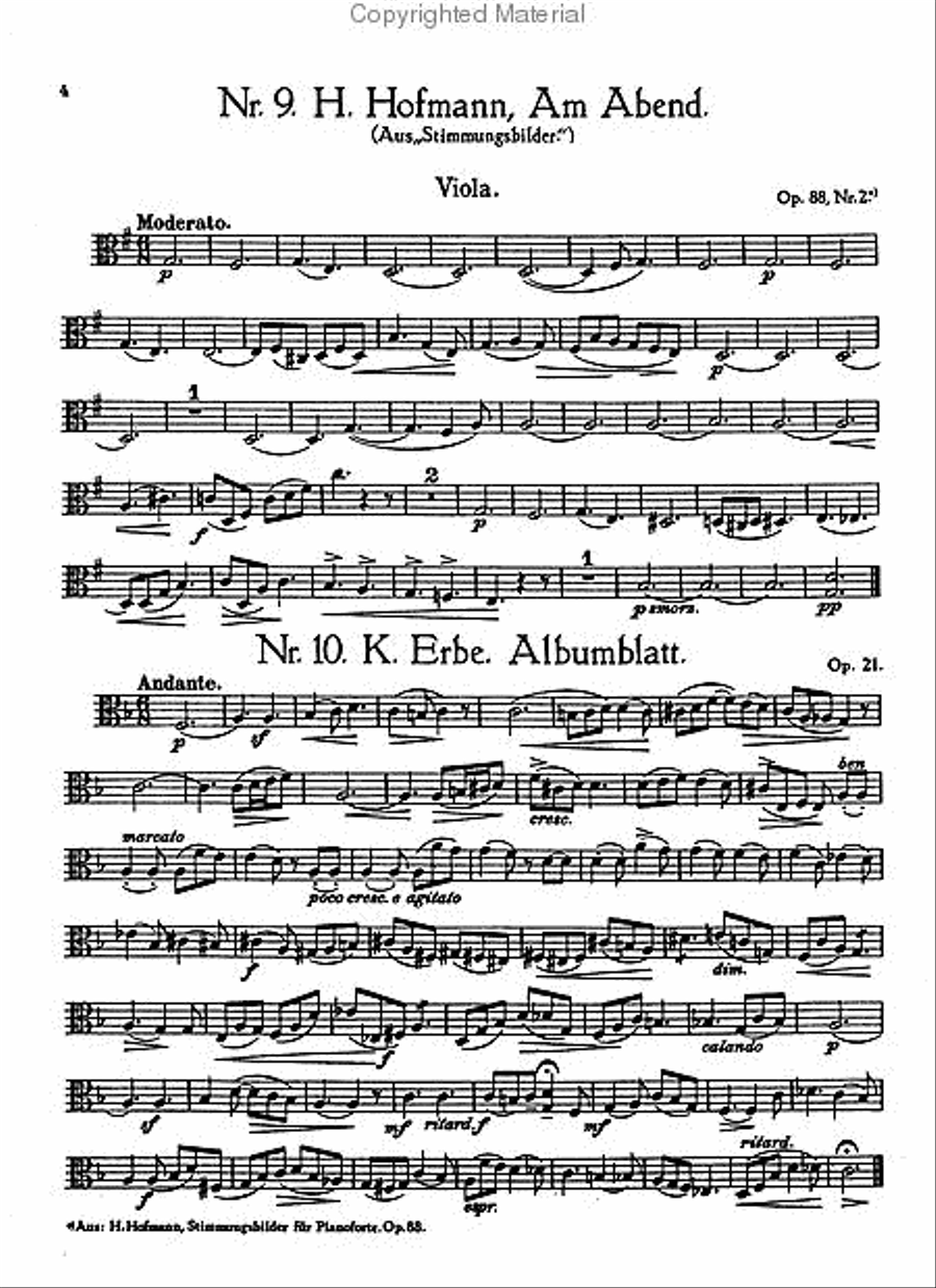 Album of Easy String Quartets, Volume 3 String Quartet scores gallery preview page 3
