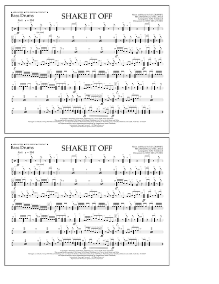 Shake It Off - Bass Drums
