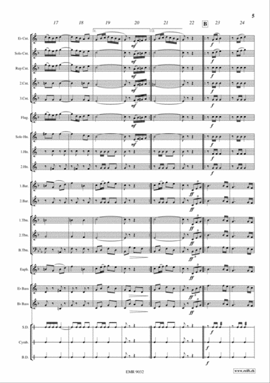 Liberty Brass Band scores gallery preview page 6