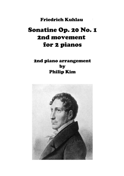 F. Kuhlau Sonatine Op. 20 No. 1 Second Movement for 2 Pianos
