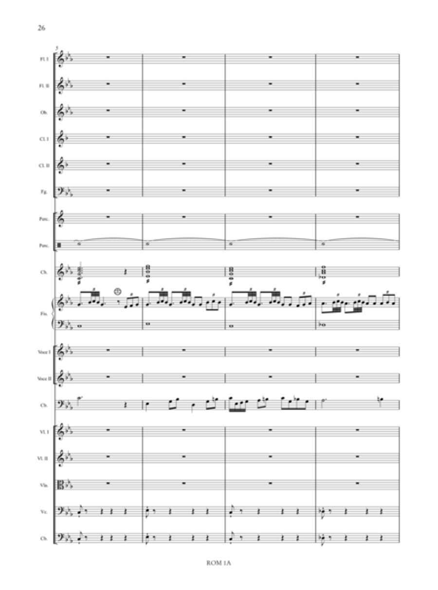 Romanó Drom (Romany Caravan) for Accordion, Voice and Orchestra Orchestra scores gallery preview page 32
