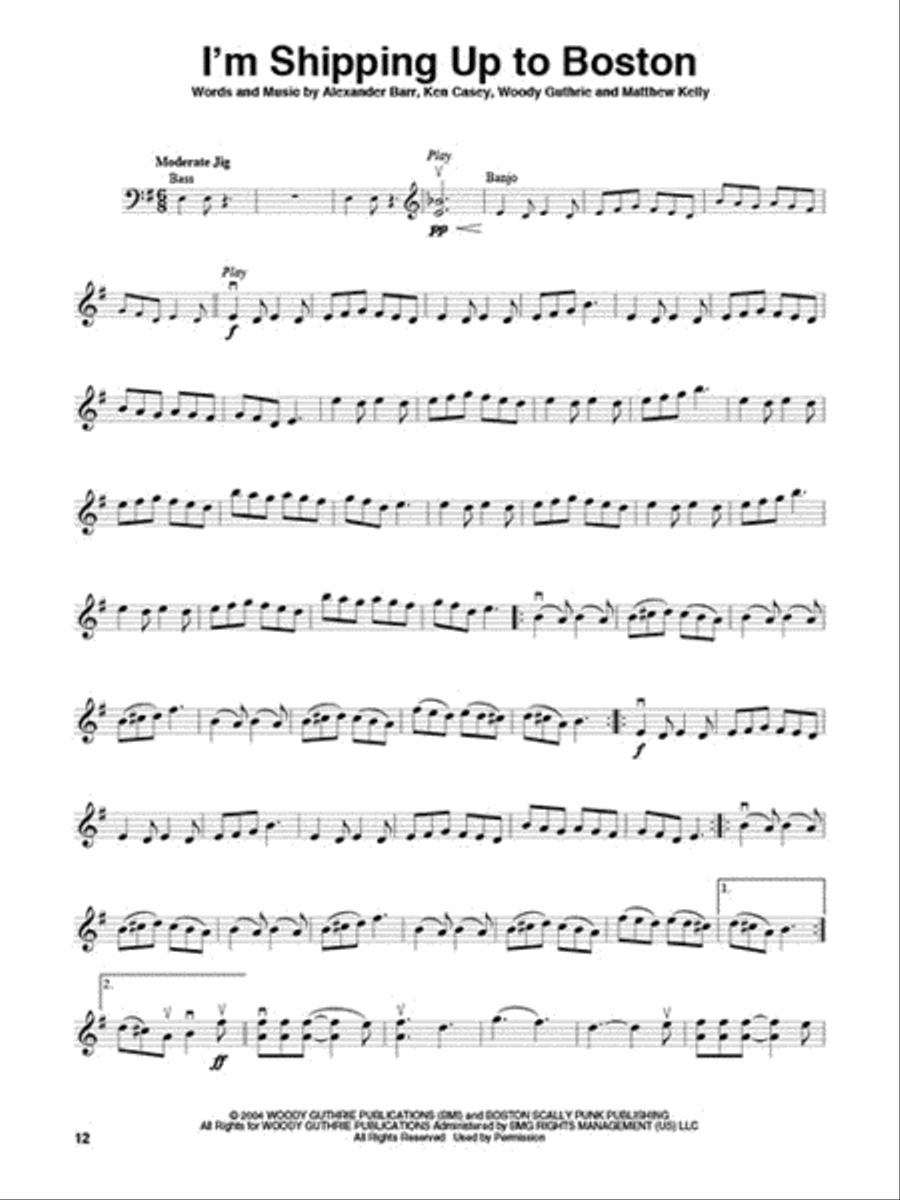 Celtic Rock Violin Solo scores gallery preview page 3