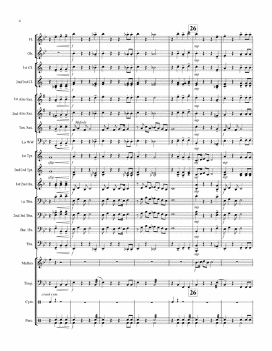 Valley Forge Valley Forge Concert Band scores gallery preview page 6