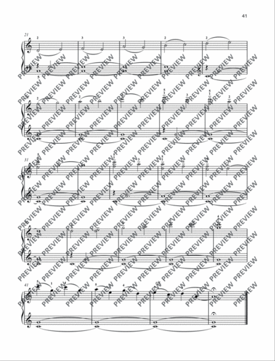 Every Cloud a Dream Piano Solo scores gallery preview page 3